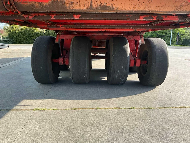 1995 kemper cargo l9000 opraapwagen met 8 wielig tandemonderstel - afbeelding 21 van  31