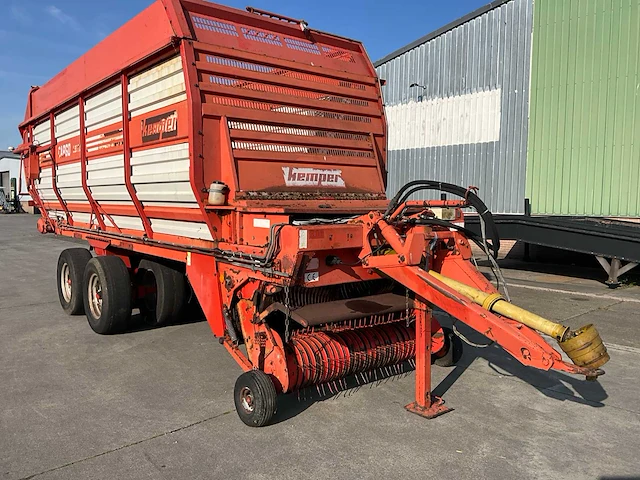 1995 kemper cargo l9000 opraapwagen met 8 wielig tandemonderstel - afbeelding 12 van  31