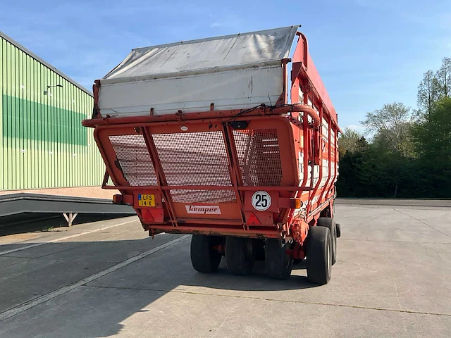 1995 kemper cargo l9000 opraapwagen met 8 wielig tandemonderstel - afbeelding 27 van  31