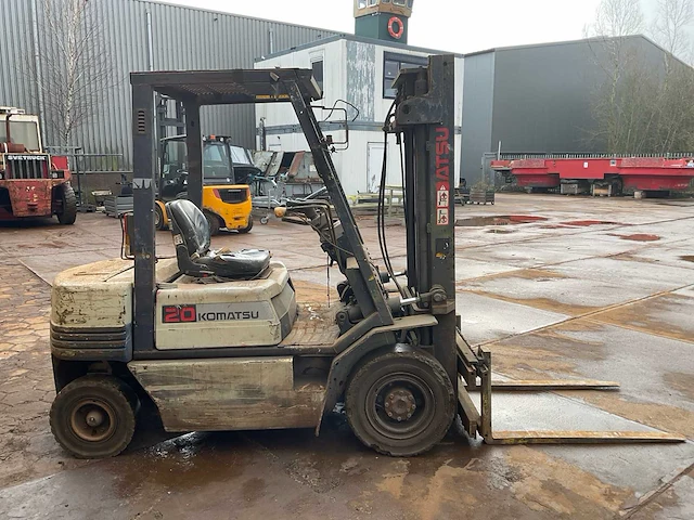 1995 komatsu fb20t-11e vorkheftruck - afbeelding 13 van  16