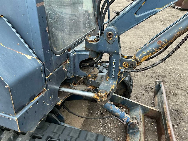 1995 komatsu pc 10-6 minigraafmachine - afbeelding 14 van  34