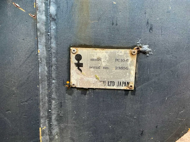 1995 komatsu pc 10-6 minigraafmachine - afbeelding 28 van  34