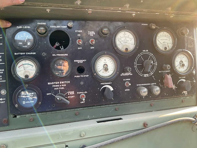 1995 libby corp mep-806a stroomgenerator - afbeelding 7 van  10