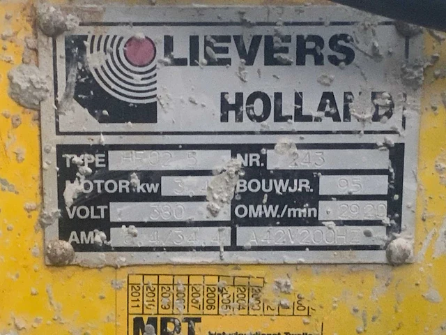 1995 lievers hf 02.5 trilnaald - afbeelding 2 van  10