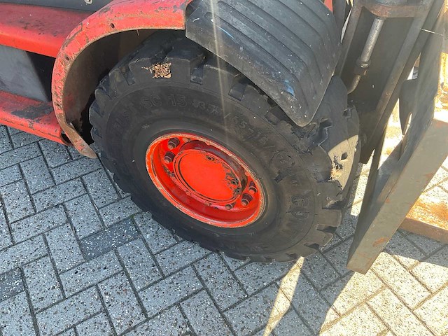 1995 linde h80 d vorkheftruck - afbeelding 8 van  11