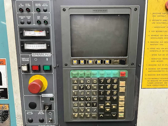 1995 matsuura mc-800vf cnc bewerkingscentrum - afbeelding 2 van  21