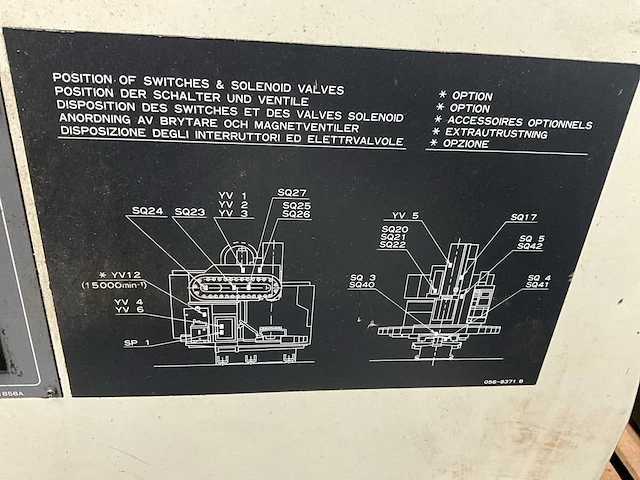 1995 matsuura mc-800vf cnc bewerkingscentrum - afbeelding 4 van  21