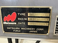 1995 matsuura mc-800vf cnc bewerkingscentrum - afbeelding 13 van  21