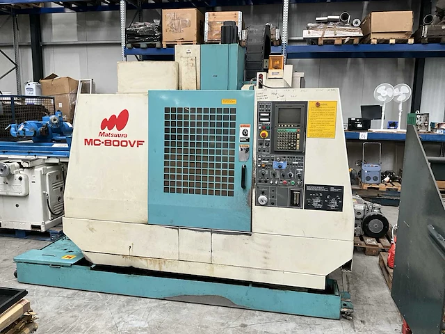 1995 matsuura mc-800vf cnc bewerkingscentrum - afbeelding 12 van  21
