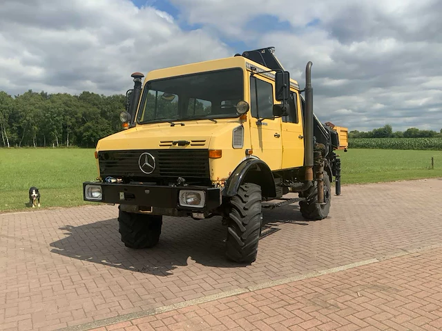 1995 mercedes-benz 427/13 unimog - afbeelding 1 van  56