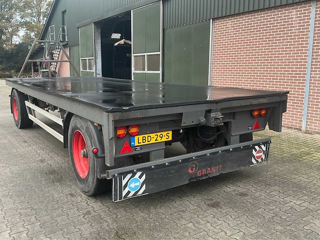 1995 pacton aanhangwagen / landbouw wagen. - afbeelding 11 van  17