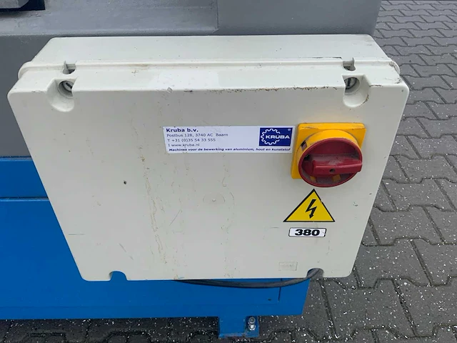 1995 pertici univer bs771 glaslijst zaagmachine - afbeelding 17 van  17