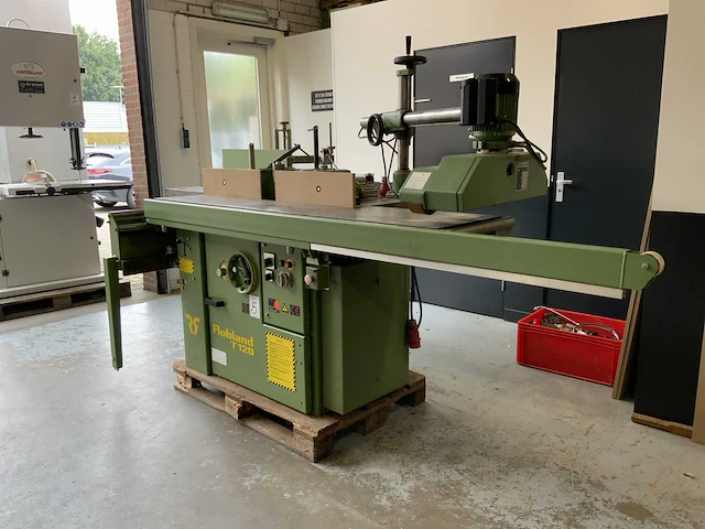 1995 robland t120 s-l-p kantenfreesmachine met pennentafel - afbeelding 12 van  20