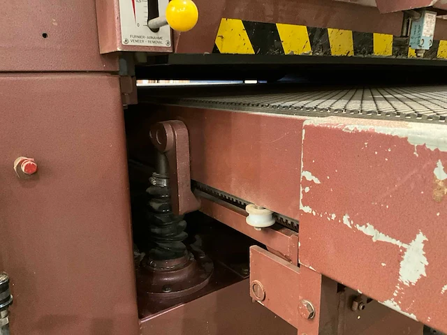 1995 sandingmaster 3000 sa-3300-1350 breedbandschuurmachine 67kw v.v. 3 schuurbanden - afbeelding 6 van  15