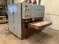 1995 sandingmaster 3000 sa-3300-1350 breedbandschuurmachine 67kw v.v. 3 schuurbanden - afbeelding 1 van  15
