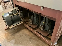 1995 sandingmaster 3000 sa-3300-1350 breedbandschuurmachine 67kw v.v. 3 schuurbanden - afbeelding 13 van  15