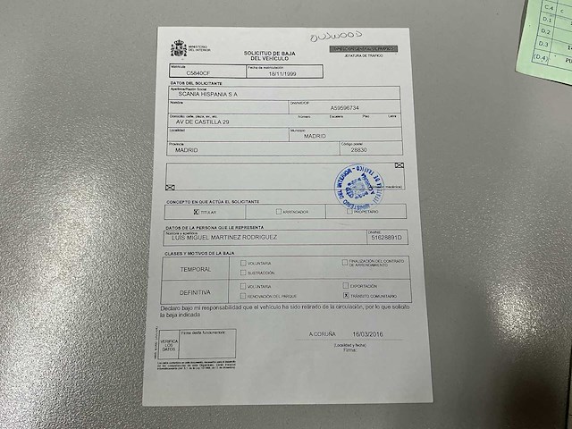 1995 scania r 143 h 420 vrachtwagen - afbeelding 43 van  104