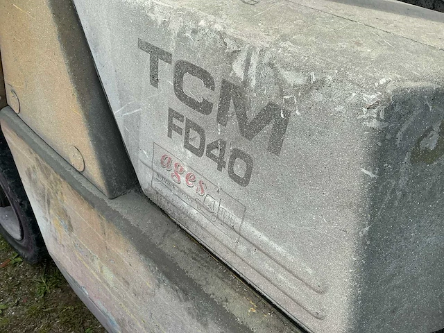 1995 tcm fd40z7t/vm375 vorkheftruck - afbeelding 19 van  53