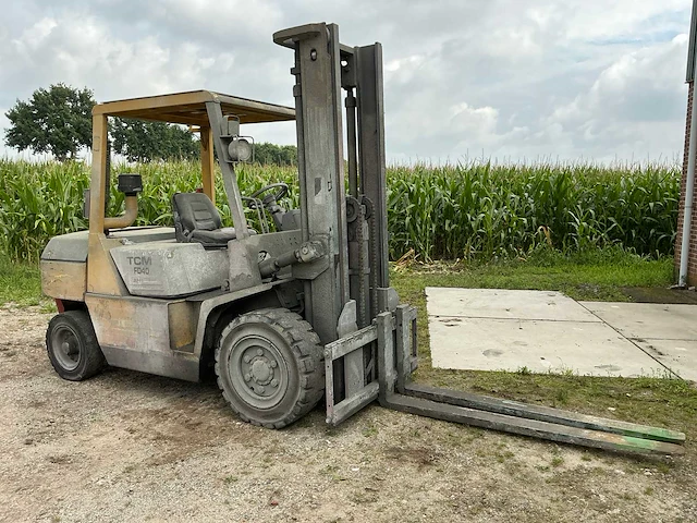 1995 tcm fd40z7t/vm375 vorkheftruck - afbeelding 46 van  53