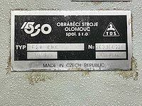 1995 tos f2v-cnc-e cnc freesmachine - afbeelding 30 van  32