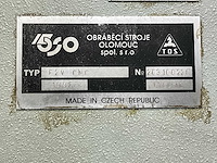 1995 tos f2v-cnc-e cnc freesmachine - afbeelding 24 van  32