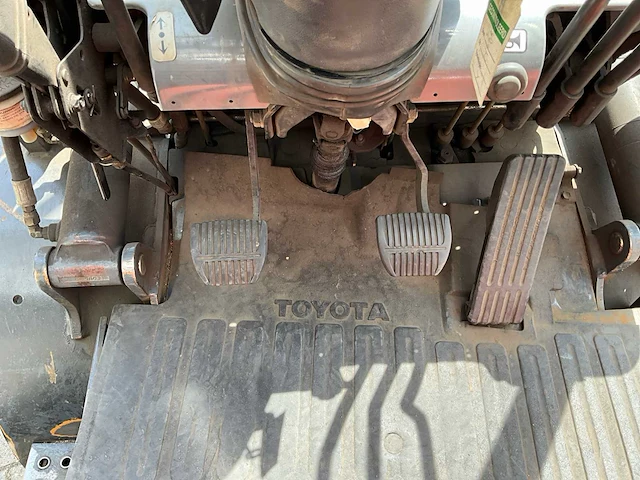 1995 toyota 6fgf30 vorkheftruck - afbeelding 2 van  15