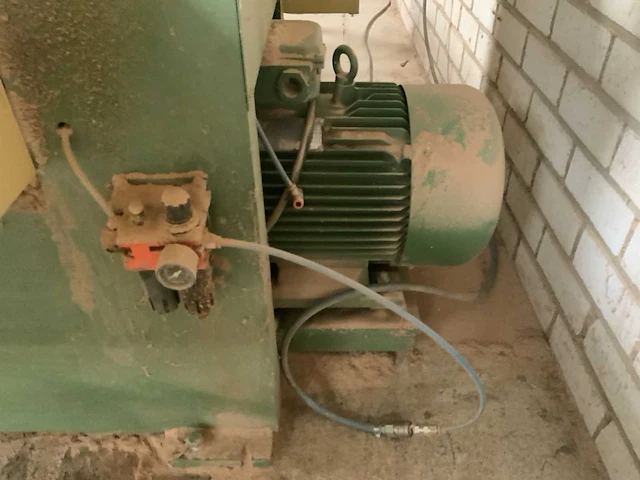 1995 vangroeneweghe m-1060-combi breedbandschuurmachine - afbeelding 12 van  14