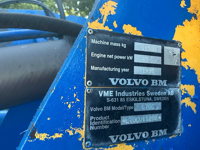 1995 volvo l70c shovel - afbeelding 42 van  47