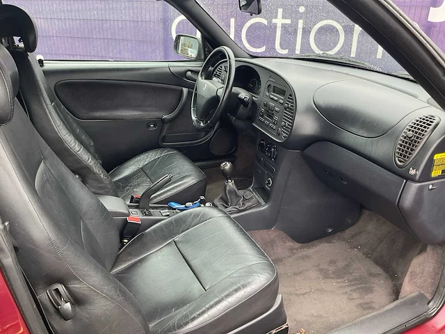 1996 - saab - 900 cabrio - 2.0 s - personenauto - afbeelding 12 van  14