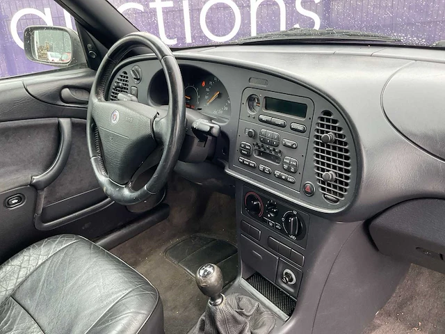 1996 - saab - 900 cabrio - 2.0 s - personenauto - afbeelding 14 van  14