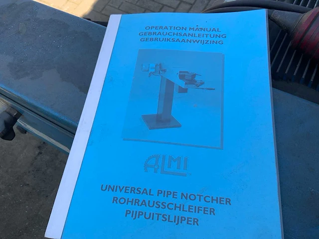 1996 almi al100u pijpuitslijpmachine - afbeelding 3 van  11