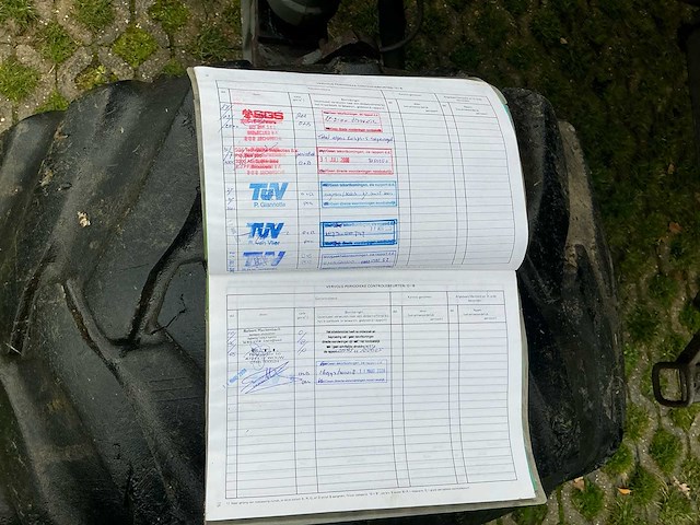 1996 atlas 1304 banden graafmachine - afbeelding 44 van  53