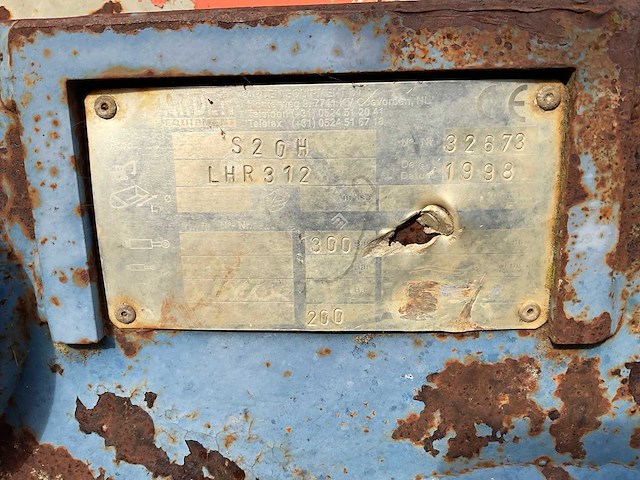 1996 atlas 1404 banden graafmachine - afbeelding 32 van  43