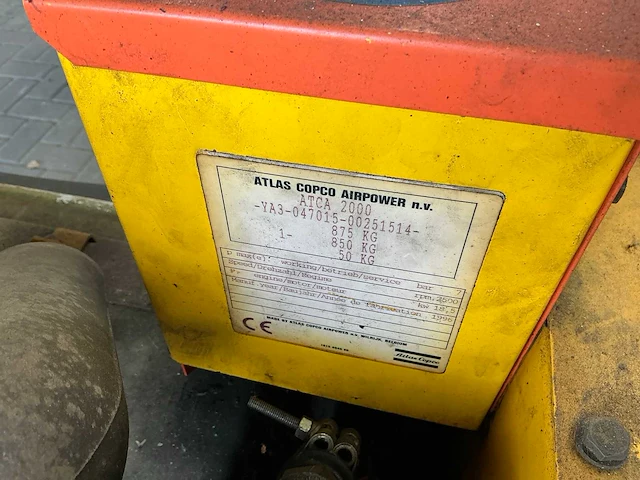 1996 atlas copco atca 2000 luchtcompressor - afbeelding 15 van  25