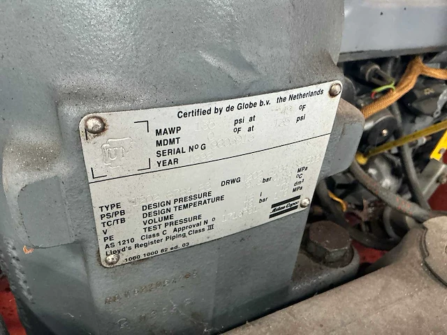 1996 atlas copco atca 2000 luchtcompressor - afbeelding 16 van  25