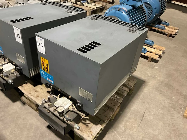 1996 atlas copco sf4 oil free luchtcompressor - afbeelding 2 van  3