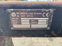 1996 beco ms018 shovel jip - afbeelding 6 van  6