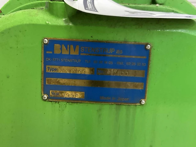 1996 b&m stenstrup wn0100 pompunit - afbeelding 7 van  7