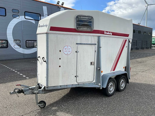 1996 brenderup paardentrailer wp-70-tp - afbeelding 1 van  22