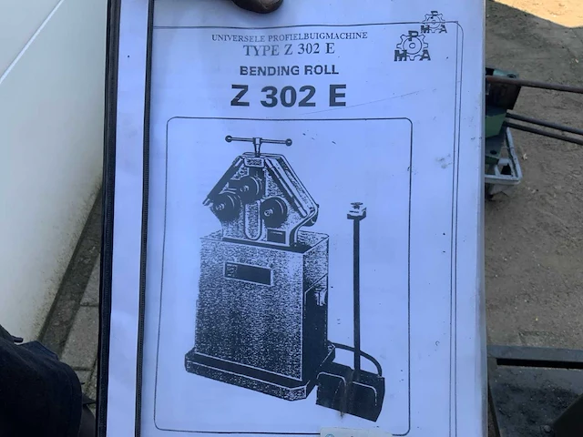 1996 brp z302e profielbuigmachine - afbeelding 4 van  12