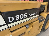 1996 daewoo d30s-2 vorkheftruck - afbeelding 9 van  41