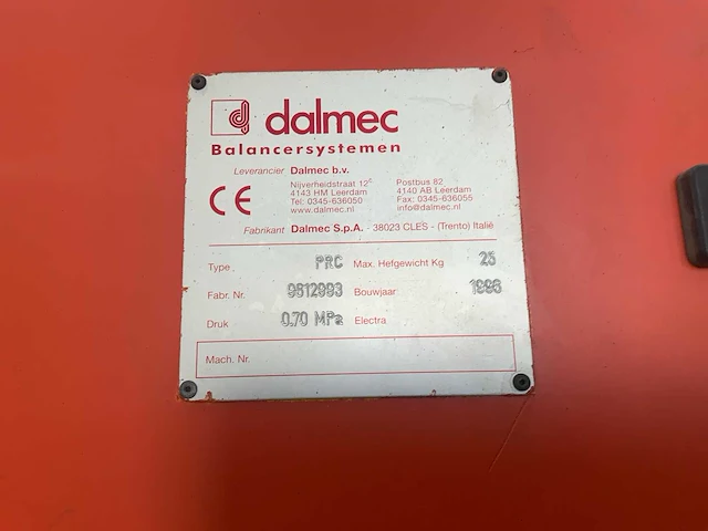 1996 dalmac prc hefhulp - afbeelding 8 van  8