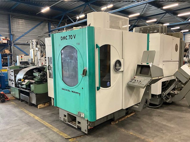 1996 deckel maho dmc70v 3-assige cnc verticale bewerkingcentrum - afbeelding 12 van  37