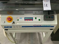1996 dek 248 screen printer - afbeelding 2 van  8