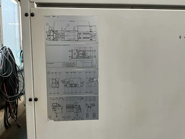 1996 demag ergotech 200-840 spuitgietmachine - afbeelding 4 van  32