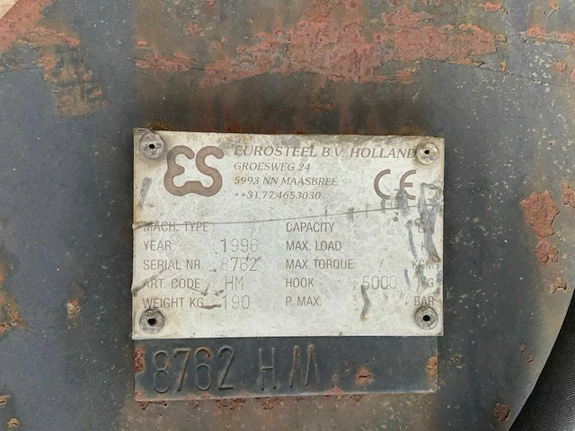 1996 eurosteel hm hijsjib - afbeelding 7 van  7