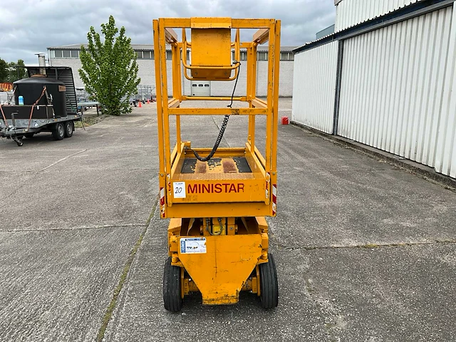 1996 holland lift ministar z45el8 schaarhoogwerker - afbeelding 12 van  13