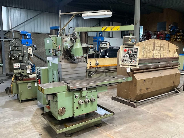 1996 huvema fgs 32/40 t cnc freesmachine - afbeelding 10 van  17