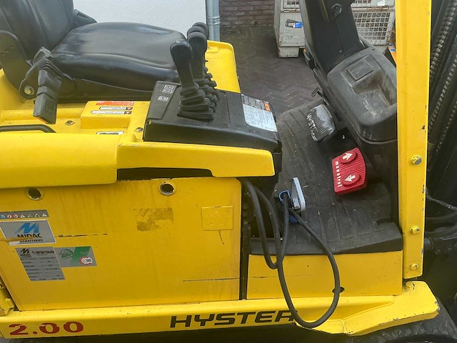 1996 hyster e2.00xms vorkheftruck - afbeelding 10 van  34