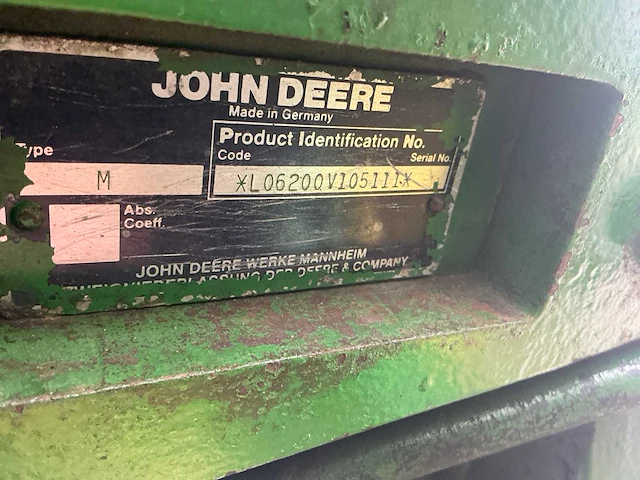1996 john deere 6200 vierwielaangedreven landbouwtractor - afbeelding 24 van  30